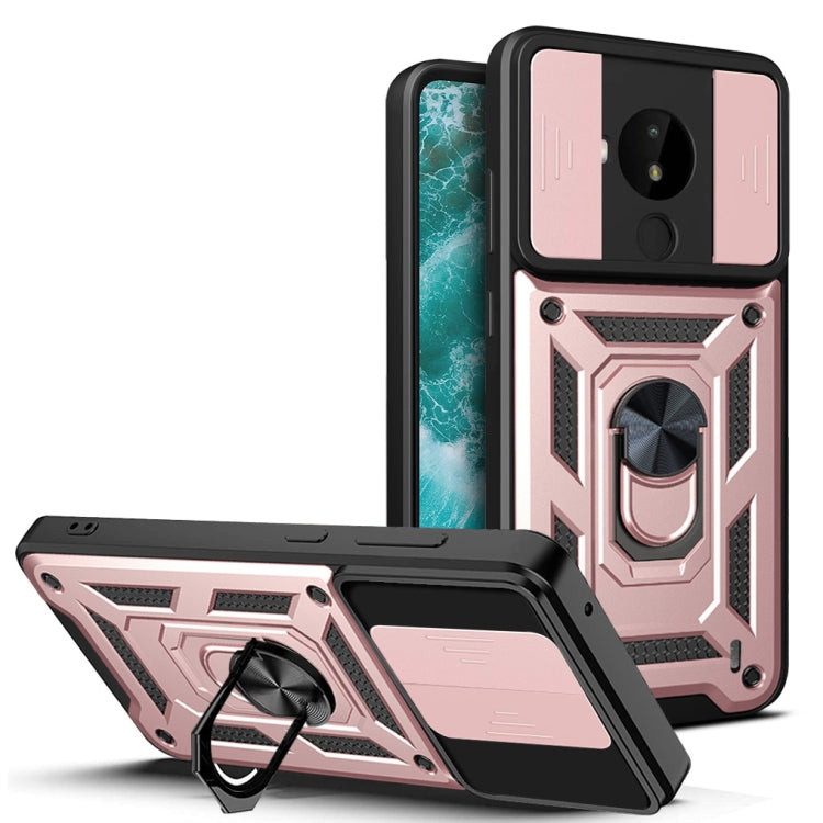 Sliding Camera Cover Design TPU+PC Phone Case, For Nokia C10, For Nokia C30, For Nokia G10 / G20, For OPPO Realme 9 Pro+, For OPPO Realme 9i/A36