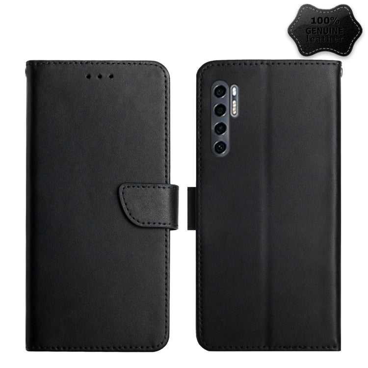 Genuine Leather Fingerprint-proof Flip Phone Case, For TCL 20 Pro 5G, For TCL 20 R 5G, For TCL 20 SE, For TCL 20L+, For TCL 10 SE, For TCL 30 SE, For TCL 205