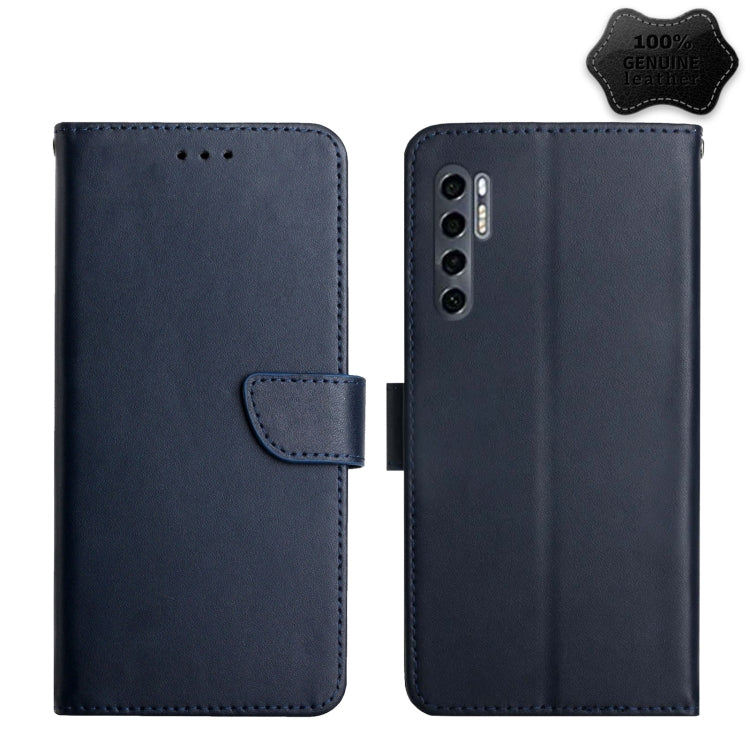Genuine Leather Fingerprint-proof Flip Phone Case, For TCL 20 Pro 5G, For TCL 20 R 5G, For TCL 20 SE, For TCL 20L+, For TCL 10 SE, For TCL 30 SE, For TCL 205