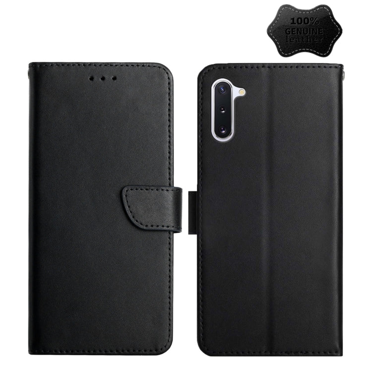 Genuine Leather Fingerprint-proof Horizontal Flip Phone Case, For Samsung Galaxy A40, For Samsung Galaxy A41, For Samsung Galaxy A42 5G, For Samsung Galaxy A50, For Samsung Galaxy A51, For Samsung Galaxy A51 5G, For Samsung Galaxy A70                  ...