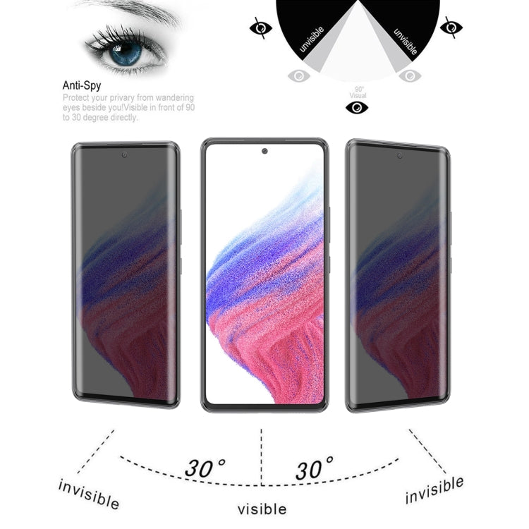 Full Cover Anti-spy Tempered Glass Film, For Samsung Galaxy A53 5G(1 PC), For Samsung Galaxy A33 5G(1 PC)
