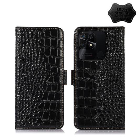 Crocodile Top Layer Cowhide Leather Phone Case, For Xiaomi Redmi 10C / 10 India, For Xiaomi Redmi K40S, For Xiaomi Redmi K50 / K50 Pro, For Xiaomi Redmi K50 Gaming, For Xiaomi Redmi Note 11 4G/11S 4G Global, For Xiaomi Redmi Note 11 Pro 4G / 5G Global ...
