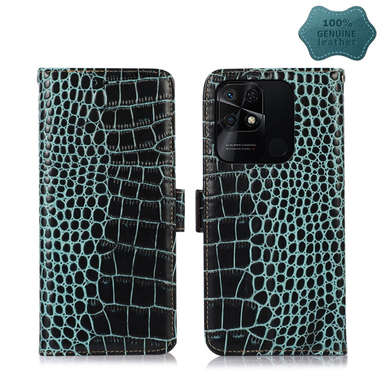 Crocodile Top Layer Cowhide Leather Phone Case, For Xiaomi Redmi 10C / 10 India, For Xiaomi Redmi K40S, For Xiaomi Redmi K50 / K50 Pro, For Xiaomi Redmi K50 Gaming, For Xiaomi Redmi Note 11 4G/11S 4G Global, For Xiaomi Redmi Note 11 Pro 4G / 5G Global ...