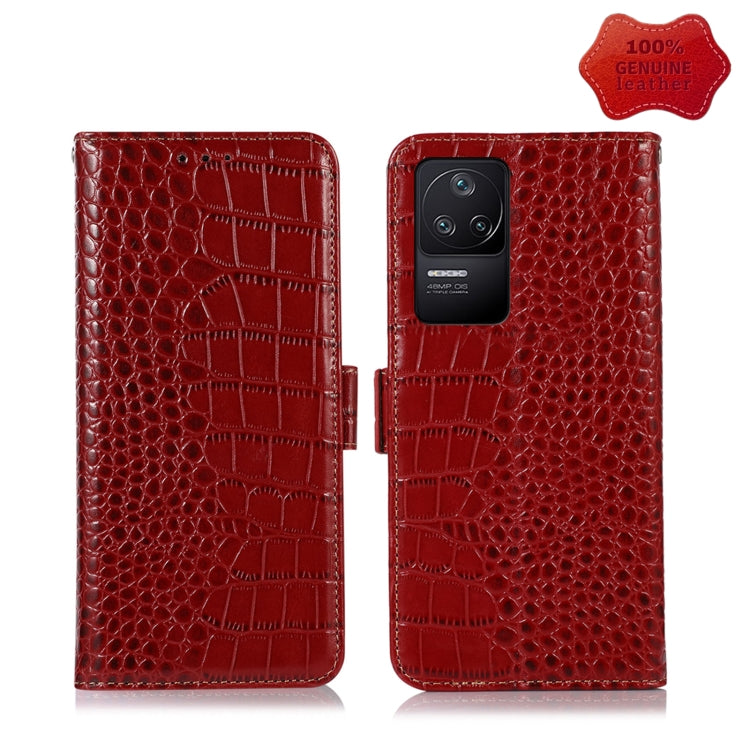 Crocodile Top Layer Cowhide Leather Phone Case, For Xiaomi Redmi 10C / 10 India, For Xiaomi Redmi K40S, For Xiaomi Redmi K50 / K50 Pro, For Xiaomi Redmi K50 Gaming, For Xiaomi Redmi Note 11 4G/11S 4G Global, For Xiaomi Redmi Note 11 Pro 4G / 5G Global ...