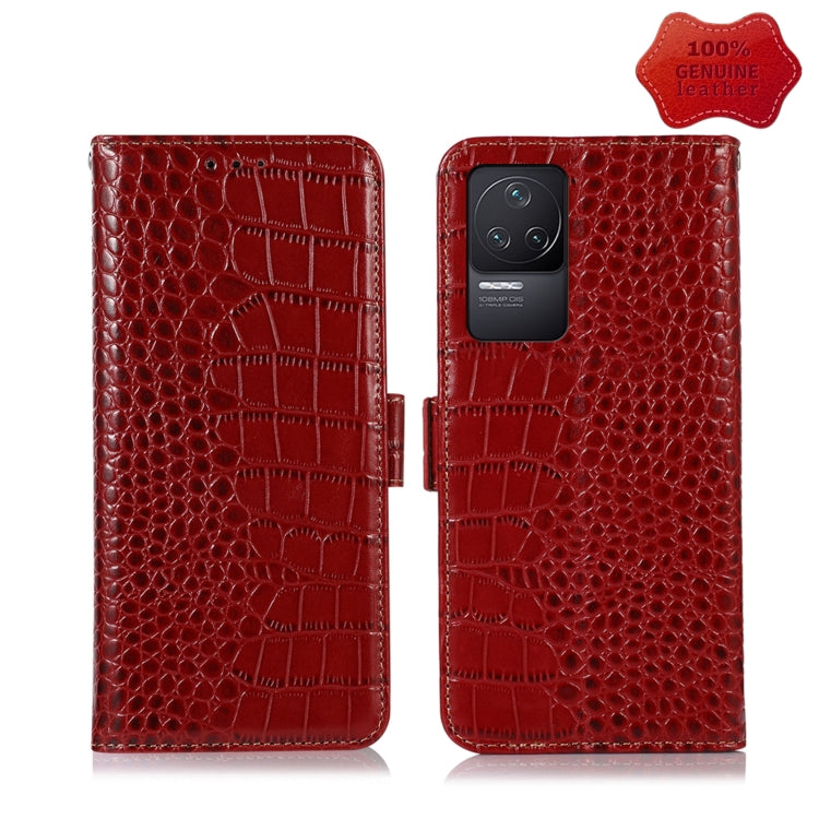 Crocodile Top Layer Cowhide Leather Phone Case, For Xiaomi Redmi 10C / 10 India, For Xiaomi Redmi K40S, For Xiaomi Redmi K50 / K50 Pro, For Xiaomi Redmi K50 Gaming, For Xiaomi Redmi Note 11 4G/11S 4G Global, For Xiaomi Redmi Note 11 Pro 4G / 5G Global ...