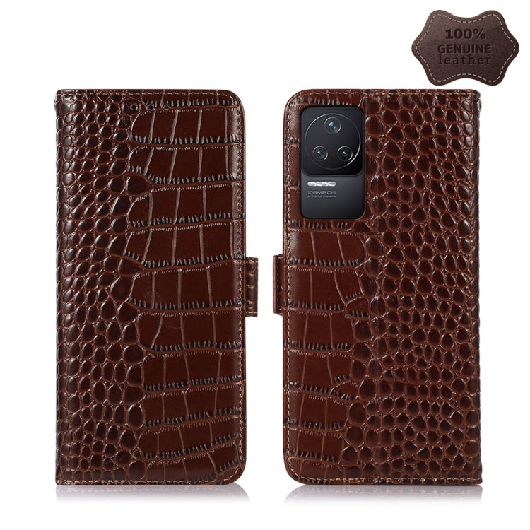 Crocodile Top Layer Cowhide Leather Phone Case, For Xiaomi Redmi 10C / 10 India, For Xiaomi Redmi K40S, For Xiaomi Redmi K50 / K50 Pro, For Xiaomi Redmi K50 Gaming, For Xiaomi Redmi Note 11 4G/11S 4G Global, For Xiaomi Redmi Note 11 Pro 4G / 5G Global ...