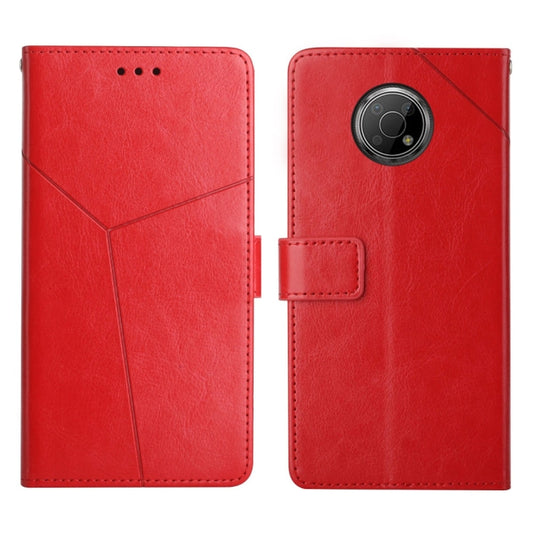 Y Stitching Horizontal Flip Leather Phone Case, For Nokia G300, For Nokia X10 / X20, For Nokia XR20