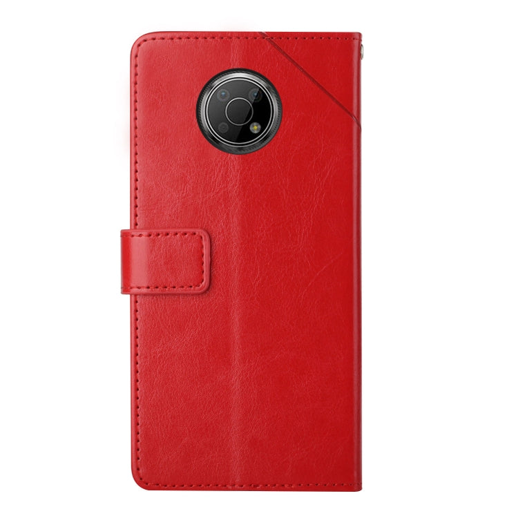 Y Stitching Horizontal Flip Leather Phone Case, For Nokia G300, For Nokia X10 / X20, For Nokia XR20