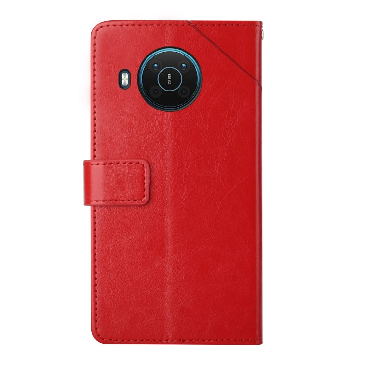 Y Stitching Horizontal Flip Leather Phone Case, For Nokia X10 / X20, For Nokia XR20