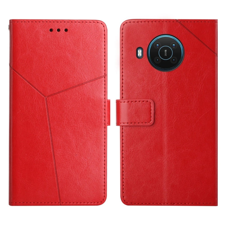 Y Stitching Horizontal Flip Leather Phone Case, For Nokia X10 / X20, For Nokia XR20
