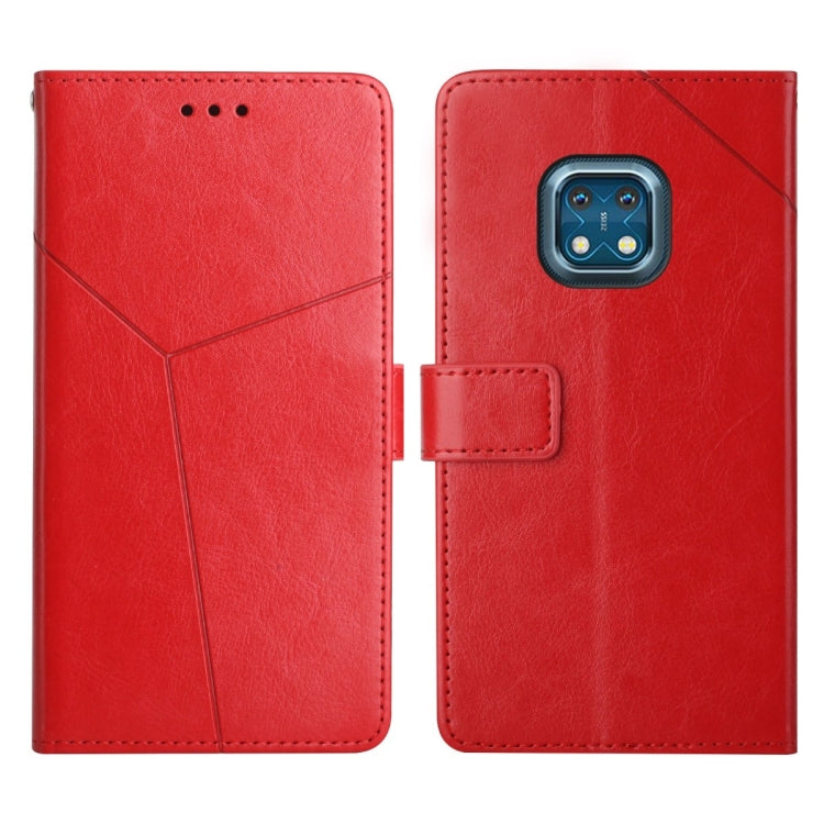 Y Stitching Horizontal Flip Leather Phone Case, For Nokia X10 / X20, For Nokia XR20