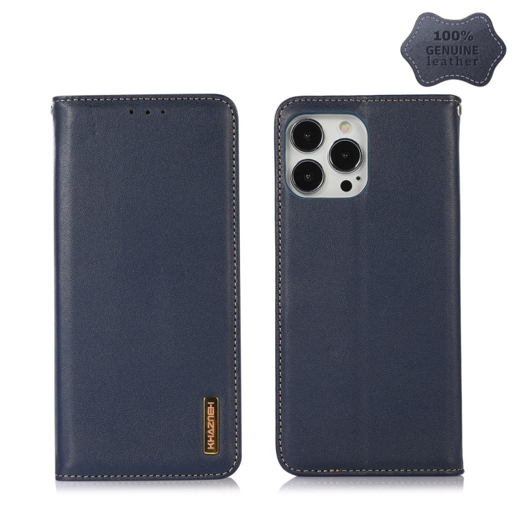 KHAZNEH Nappa Top Layer Cowhide Leather Phone Case, For iPhone 13 Pro, For iPhone 13 Pro Max, For iPhone 12 Pro Max