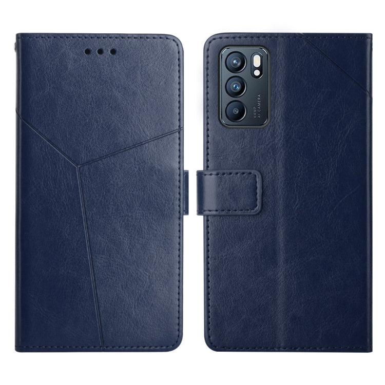Y Stitching Horizontal Flip Leather Phone Case, For OPPO Reno6 5G, For OPPO Reno6 Pro 5G, For OPPO Reno6 Pro+ 5G, For OPPO Realme 9i, For OPPO Realme C31, For OPPO Realme C35