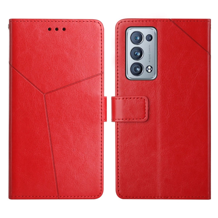 Y Stitching Horizontal Flip Leather Phone Case, For OPPO Reno6 5G, For OPPO Reno6 Pro 5G, For OPPO Reno6 Pro+ 5G, For OPPO Realme 9i, For OPPO Realme C31, For OPPO Realme C35