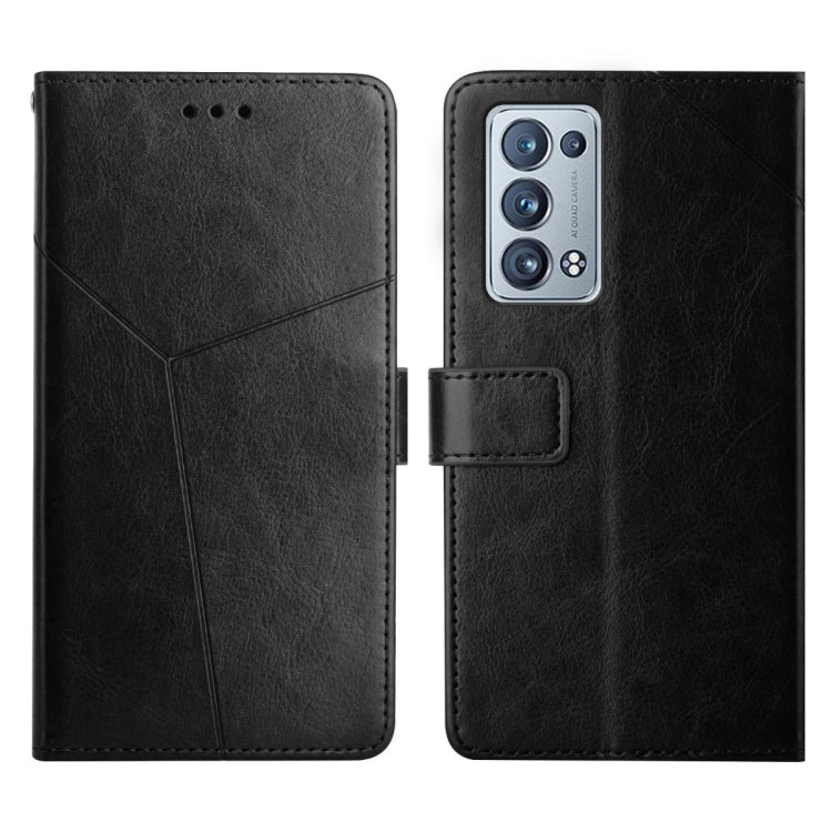 Y Stitching Horizontal Flip Leather Phone Case, For OPPO Reno6 5G, For OPPO Reno6 Pro 5G, For OPPO Reno6 Pro+ 5G, For OPPO Realme 9i, For OPPO Realme C31, For OPPO Realme C35