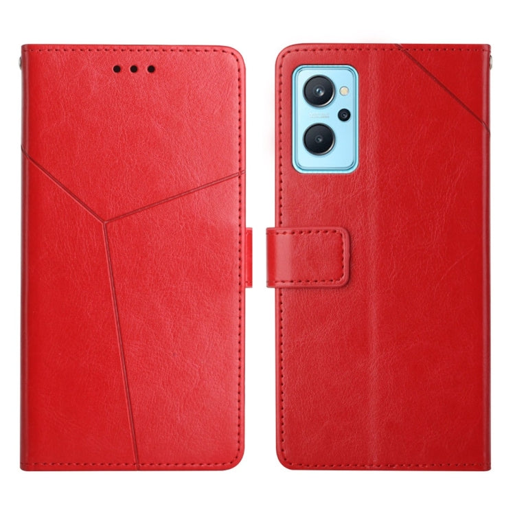 Y Stitching Horizontal Flip Leather Phone Case, For OPPO Reno6 5G, For OPPO Reno6 Pro 5G, For OPPO Reno6 Pro+ 5G, For OPPO Realme 9i, For OPPO Realme C31, For OPPO Realme C35