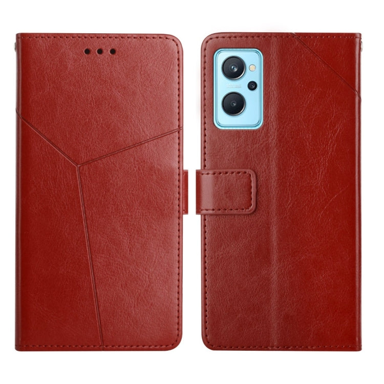 Y Stitching Horizontal Flip Leather Phone Case, For OPPO Reno6 5G, For OPPO Reno6 Pro 5G, For OPPO Reno6 Pro+ 5G, For OPPO Realme 9i, For OPPO Realme C31, For OPPO Realme C35