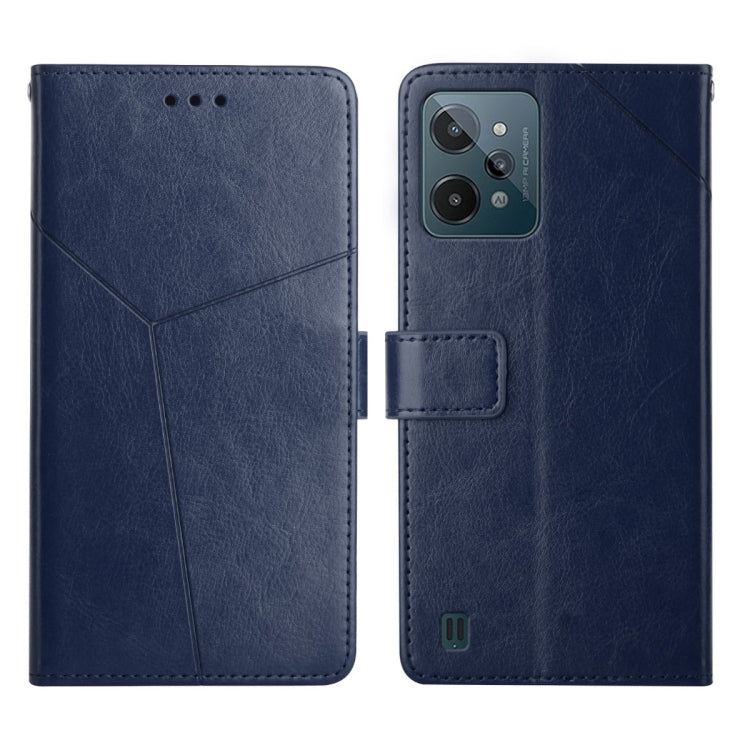 Y Stitching Horizontal Flip Leather Phone Case, For OPPO Reno6 5G, For OPPO Reno6 Pro 5G, For OPPO Reno6 Pro+ 5G, For OPPO Realme 9i, For OPPO Realme C31, For OPPO Realme C35