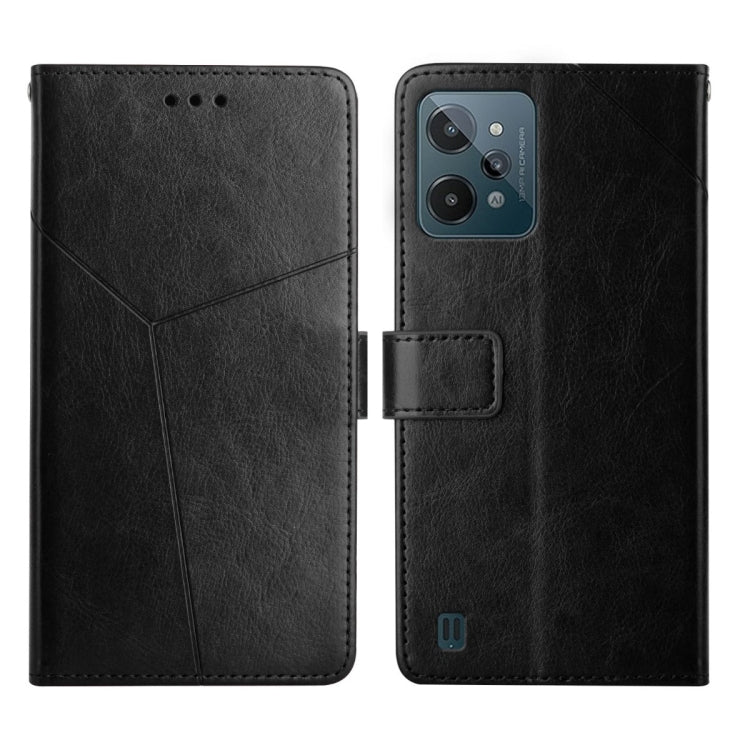 Y Stitching Horizontal Flip Leather Phone Case, For OPPO Reno6 5G, For OPPO Reno6 Pro 5G, For OPPO Reno6 Pro+ 5G, For OPPO Realme 9i, For OPPO Realme C31, For OPPO Realme C35