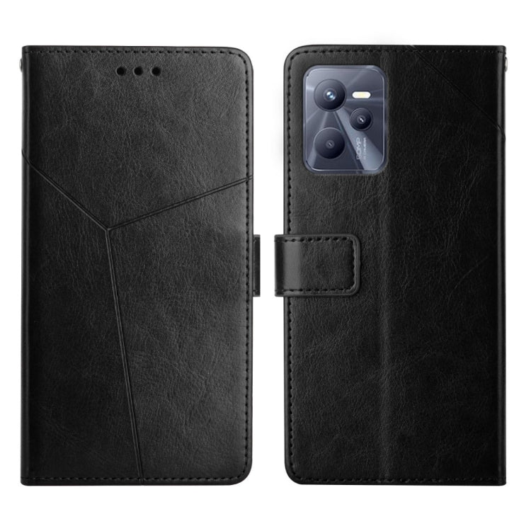 Y Stitching Horizontal Flip Leather Phone Case, For OPPO Reno6 5G, For OPPO Reno6 Pro 5G, For OPPO Reno6 Pro+ 5G, For OPPO Realme 9i, For OPPO Realme C31, For OPPO Realme C35