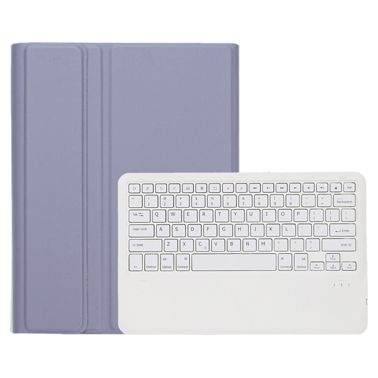 A800B Candy Color Detachable Bluetooth Keyboard Case with Pen Slot for Samsung Galaxy Tab S8+  / S7+ / S7 FE