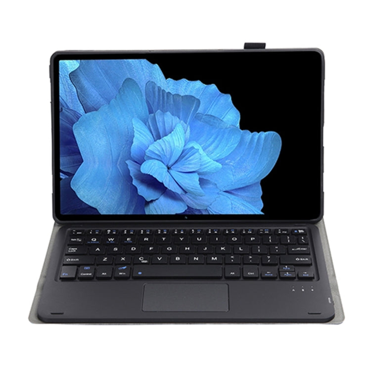 AV11-A Lambskin Texture Ultra-thin Bluetooth Keyboard Leather Case with Touch Pad For vivo Pad 11 inch, AV11-A