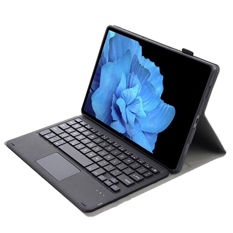 AV11-A Lambskin Texture Ultra-thin Bluetooth Keyboard Leather Case with Touch Pad For vivo Pad 11 inch, AV11-A