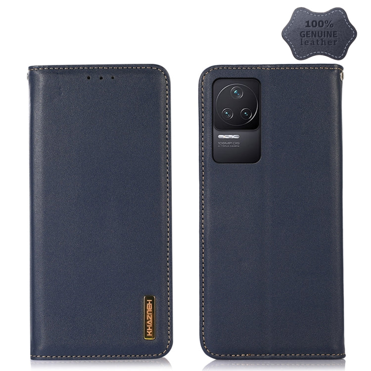 KHAZNEH Nappa Top Layer Cowhide Leather Phone Case, For Xiaomi Redmi 10C / 10 India, For Xiaomi Redmi K40S, For Xiaomi Redmi K50 / K50 Pro, For Xiaomi Redmi K50 Gaming, For Xiaomi Redmi Note 11 4G/11S 4G Global, For Xiaomi Redmi Note 11 Pro 4G / 5G Glo...