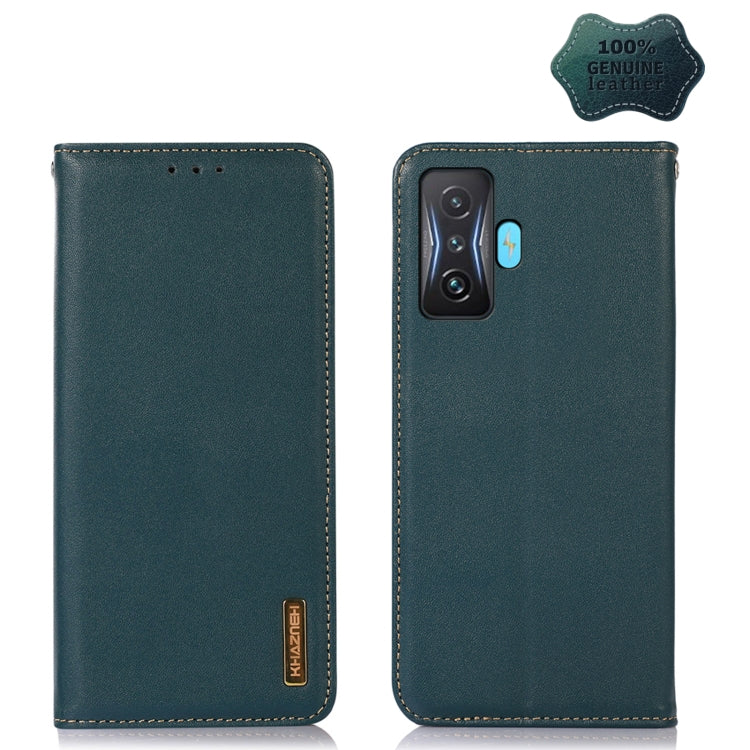 KHAZNEH Nappa Top Layer Cowhide Leather Phone Case, For Xiaomi Redmi 10C / 10 India, For Xiaomi Redmi K40S, For Xiaomi Redmi K50 / K50 Pro, For Xiaomi Redmi K50 Gaming, For Xiaomi Redmi Note 11 4G/11S 4G Global, For Xiaomi Redmi Note 11 Pro 4G / 5G Glo...