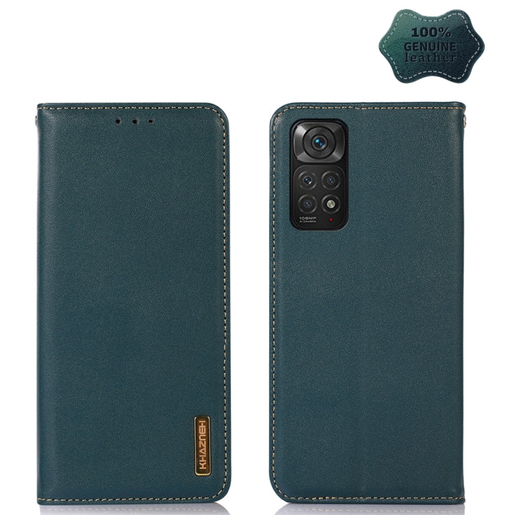 KHAZNEH Nappa Top Layer Cowhide Leather Phone Case, For Xiaomi Redmi 10C / 10 India, For Xiaomi Redmi K40S, For Xiaomi Redmi K50 / K50 Pro, For Xiaomi Redmi K50 Gaming, For Xiaomi Redmi Note 11 4G/11S 4G Global, For Xiaomi Redmi Note 11 Pro 4G / 5G Glo...