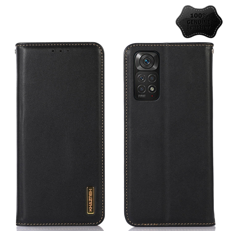 KHAZNEH Nappa Top Layer Cowhide Leather Phone Case, For Xiaomi Redmi 10C / 10 India, For Xiaomi Redmi K40S, For Xiaomi Redmi K50 / K50 Pro, For Xiaomi Redmi K50 Gaming, For Xiaomi Redmi Note 11 4G/11S 4G Global, For Xiaomi Redmi Note 11 Pro 4G / 5G Glo...