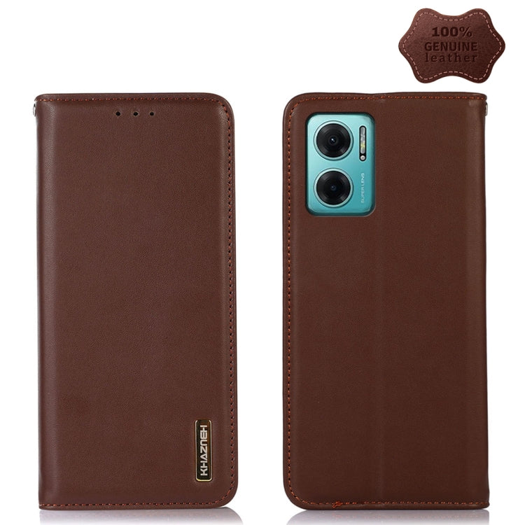 KHAZNEH Nappa Top Layer Cowhide Leather Phone Case, For Xiaomi Redmi 10C / 10 India, For Xiaomi Redmi K40S, For Xiaomi Redmi K50 / K50 Pro, For Xiaomi Redmi K50 Gaming, For Xiaomi Redmi Note 11 4G/11S 4G Global, For Xiaomi Redmi Note 11 Pro 4G / 5G Glo...