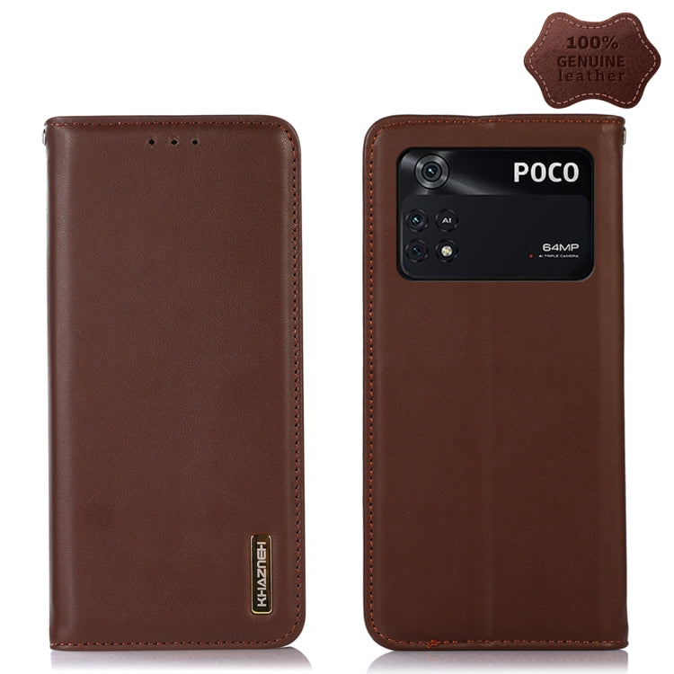 KHAZNEH Nappa Top Layer Cowhide Leather Phone Case, For Xiaomi Redmi 10C / 10 India, For Xiaomi Redmi K40S, For Xiaomi Redmi K50 / K50 Pro, For Xiaomi Redmi K50 Gaming, For Xiaomi Redmi Note 11 4G/11S 4G Global, For Xiaomi Redmi Note 11 Pro 4G / 5G Glo...