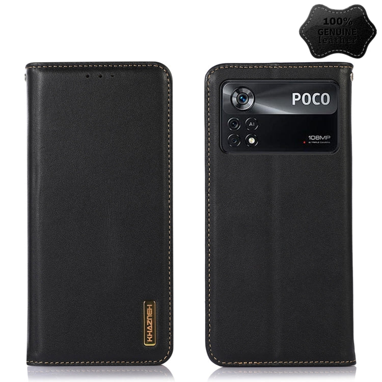 KHAZNEH Nappa Top Layer Cowhide Leather Phone Case, For Xiaomi Redmi 10C / 10 India, For Xiaomi Redmi K40S, For Xiaomi Redmi K50 / K50 Pro, For Xiaomi Redmi K50 Gaming, For Xiaomi Redmi Note 11 4G/11S 4G Global, For Xiaomi Redmi Note 11 Pro 4G / 5G Glo...