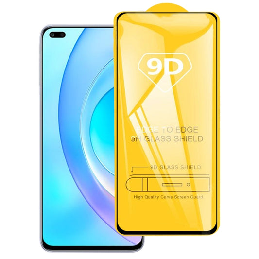 9D Full Glue Screen Tempered Glass Film, For Honor 50 Lite(1 PC)