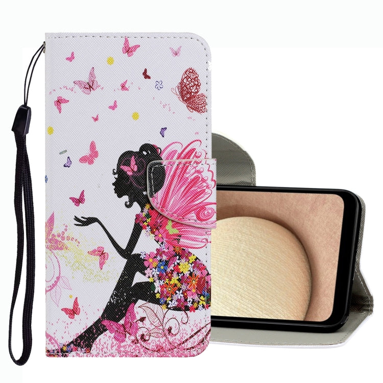 Coloured Drawing Pattern Leather Phone Case, For Samsung Galaxy A02s US Version, For Samsung Galaxy A03s, For Samsung Galaxy A13