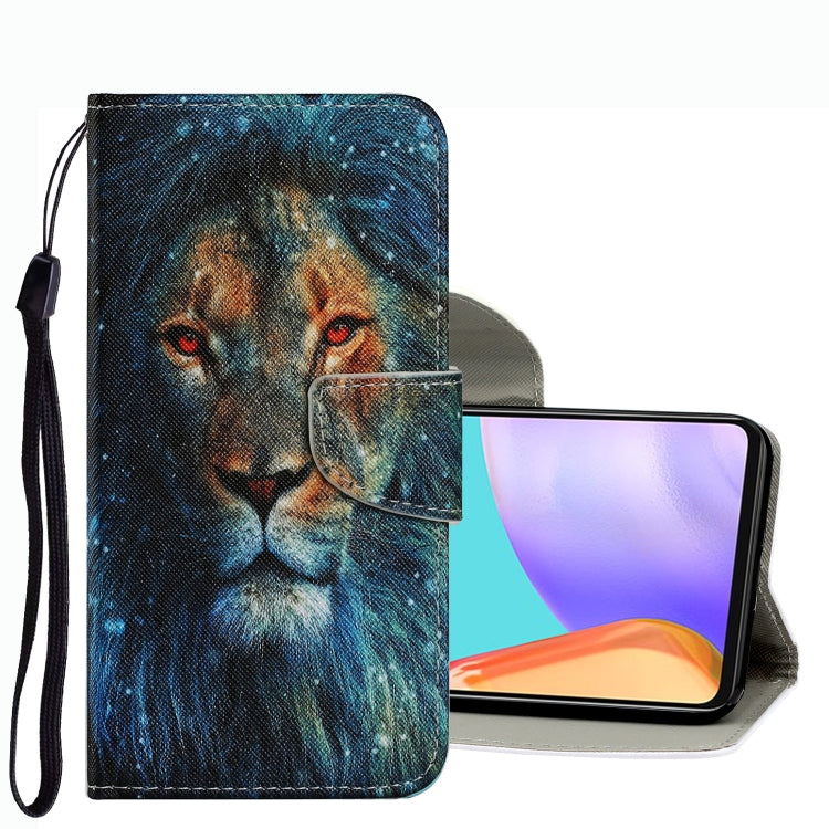 Coloured Drawing Pattern Leather Phone Case, For Samsung Galaxy A33, For Samsung Galaxy A42 5G, For Samsung Galaxy A53