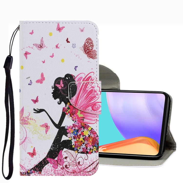Coloured Drawing Pattern Leather Phone Case, For Samsung Galaxy A33, For Samsung Galaxy A42 5G, For Samsung Galaxy A53