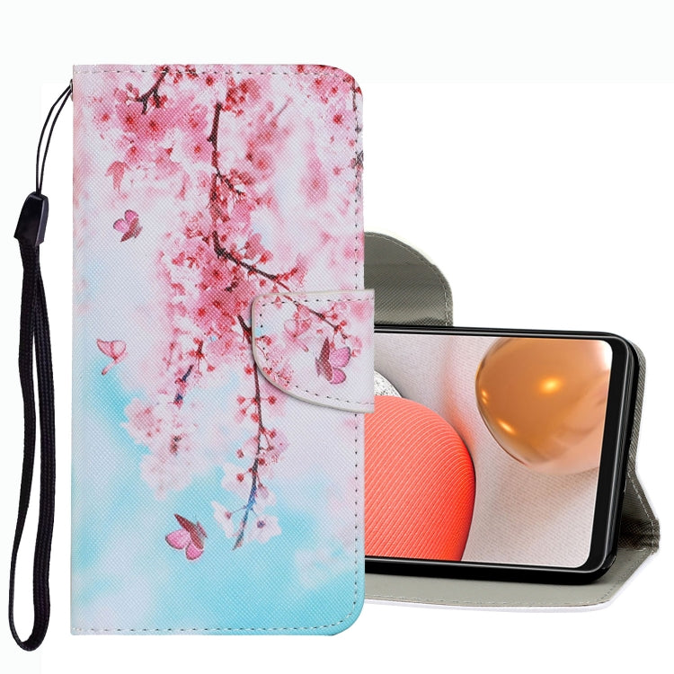Coloured Drawing Pattern Leather Phone Case, For Samsung Galaxy A33, For Samsung Galaxy A42 5G, For Samsung Galaxy A53