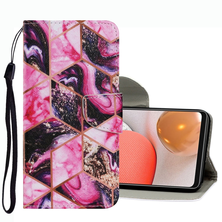 Coloured Drawing Pattern Leather Phone Case, For Samsung Galaxy A33, For Samsung Galaxy A42 5G, For Samsung Galaxy A53
