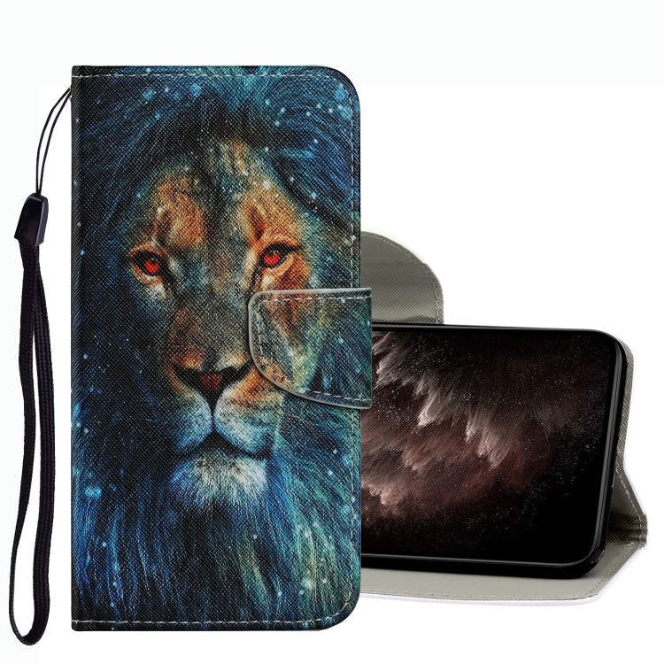 Coloured Drawing Pattern Leather Phone Case, For OPPO A16, For Huawei P Smart 2021, For vivo Y21