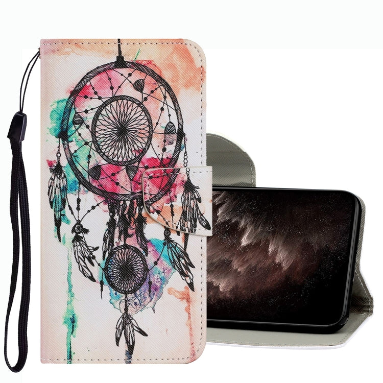 Coloured Drawing Pattern Leather Phone Case, For Xiaomi Redmi 10, For Xiaomi Redmi K40, For Xiaomi Redmi Note 10 Pro 5G