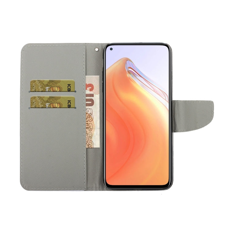 Coloured Drawing Pattern Leather Phone Case, For Xiaomi Mi 10T / 10T Pro, For Xiaomi Mi 10T Lite, For Xiaomi Mi 11T