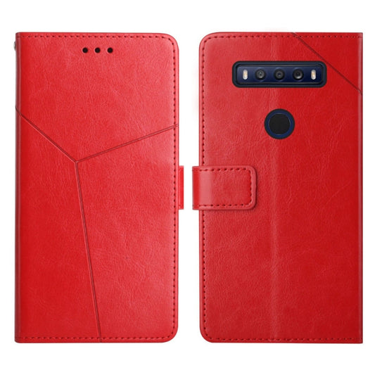 Y Stitching Horizontal Flip Leather Phone Case, For TCL 10 SE, For TCL 20 Pro 5G, For TCL 20 R 5G, For TCL 20 SE, For TCL 20S, For TCL 30 SE, For TCL 205, For T-Mobile Revvl V+ 5G