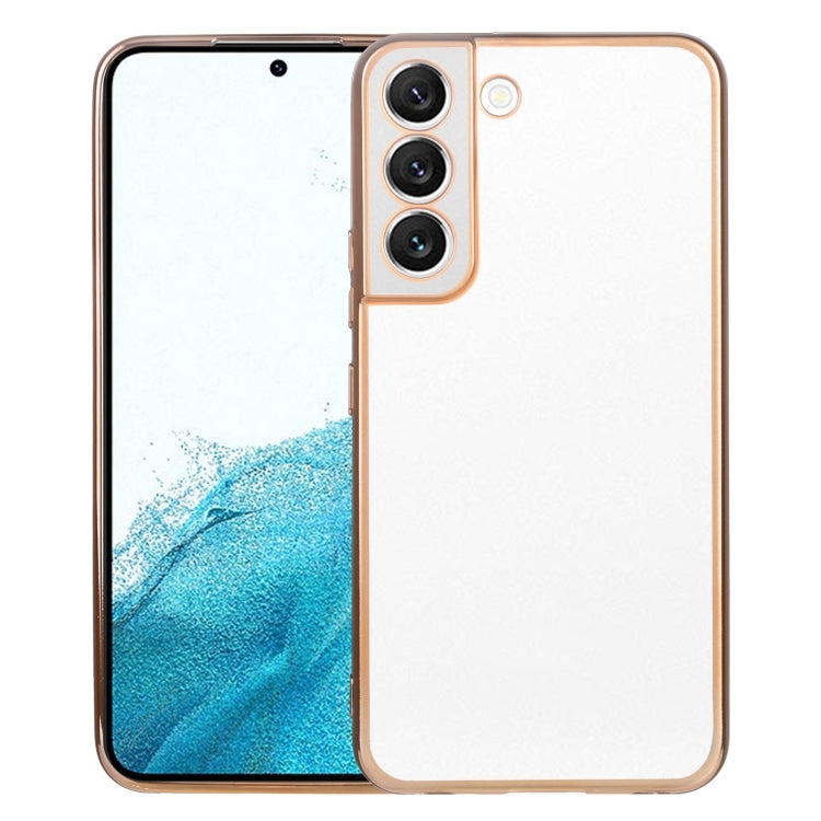 SULADA Electroplating Shockproof Ultra-thin TPU Phone Case, For Samsung Galaxy S22 5G, For Samsung Galaxy S22 Ultra 5G, For Samsung Galaxy S22+ 5G