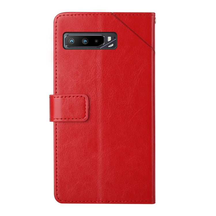Y Stitching Horizontal Flip Leather Phone Case, For Asus ROG Phone 3, For Asus ROG Phone 5, For Asus Smartphone for Snapdragon Insiders, For Asus Zenfone 8