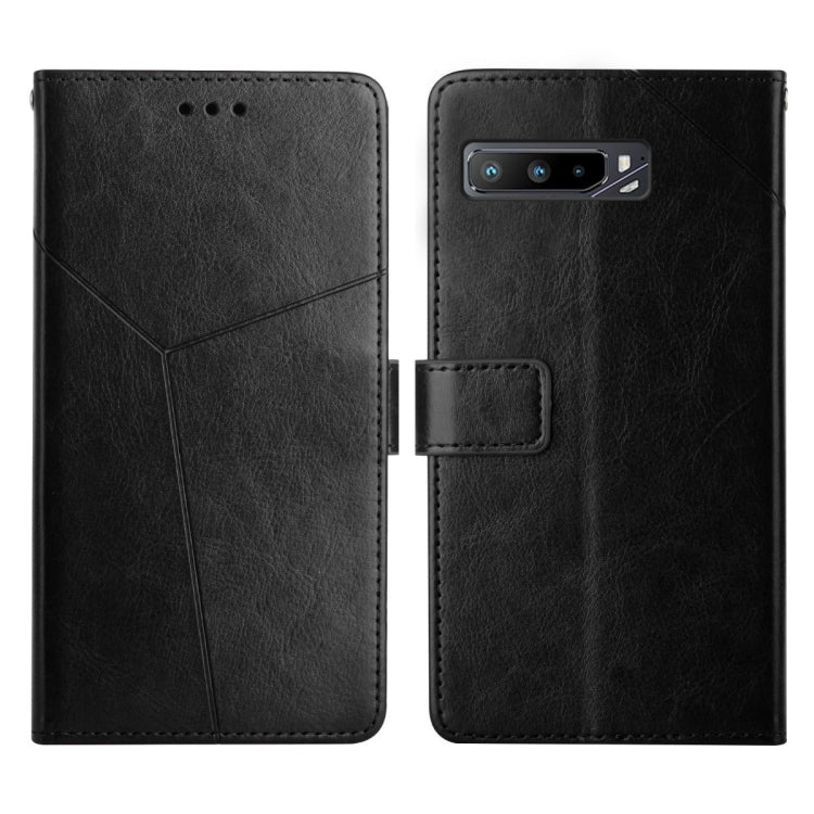 Y Stitching Horizontal Flip Leather Phone Case, For Asus ROG Phone 3, For Asus ROG Phone 5, For Asus Smartphone for Snapdragon Insiders, For Asus Zenfone 8