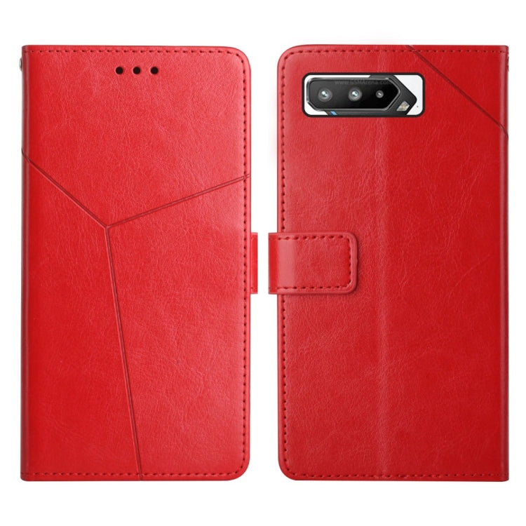 Y Stitching Horizontal Flip Leather Phone Case, For Asus ROG Phone 3, For Asus ROG Phone 5, For Asus Smartphone for Snapdragon Insiders, For Asus Zenfone 8