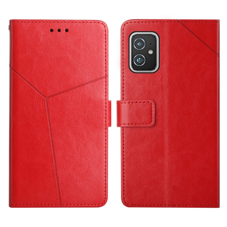 Y Stitching Horizontal Flip Leather Phone Case, For Asus ROG Phone 3, For Asus ROG Phone 5, For Asus Smartphone for Snapdragon Insiders, For Asus Zenfone 8