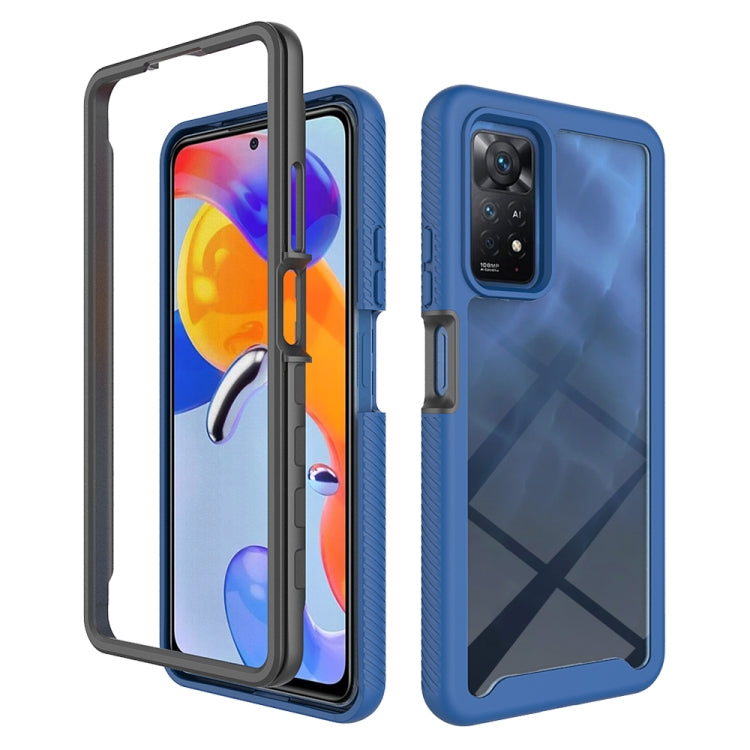 Starry Sky Solid Color Series PC + TPU Phone Case, For Xiaomi Redmi Note 11 Global / Note 11S, For Xiaomi Redmi Note 11 Pro Global